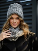 Warmes Winterset Cappuccino-Schwarz C33 - Online-Shop - Boutique